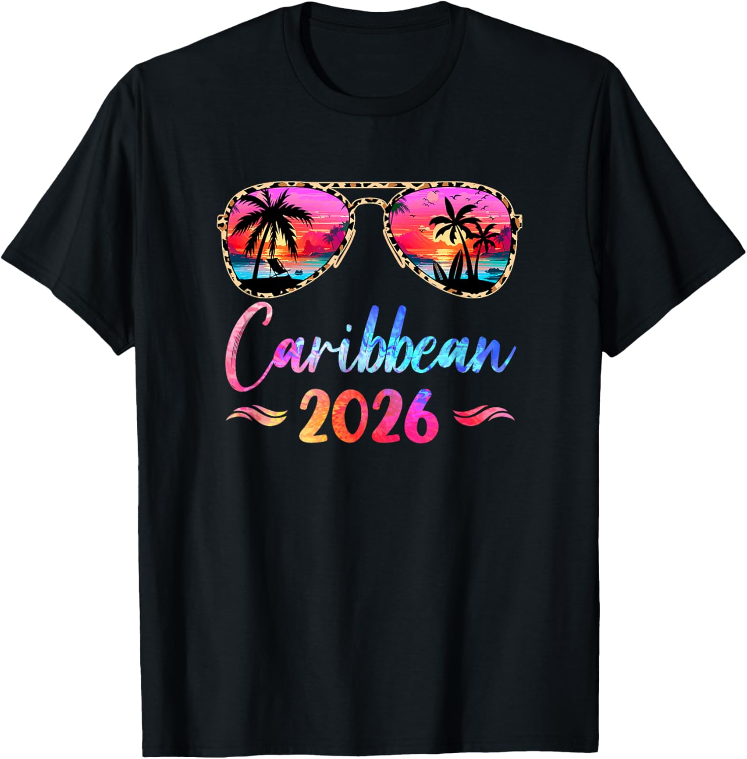 Caribbean Vacation 2026 Matching Group Family Summer Trip T-Shirt S