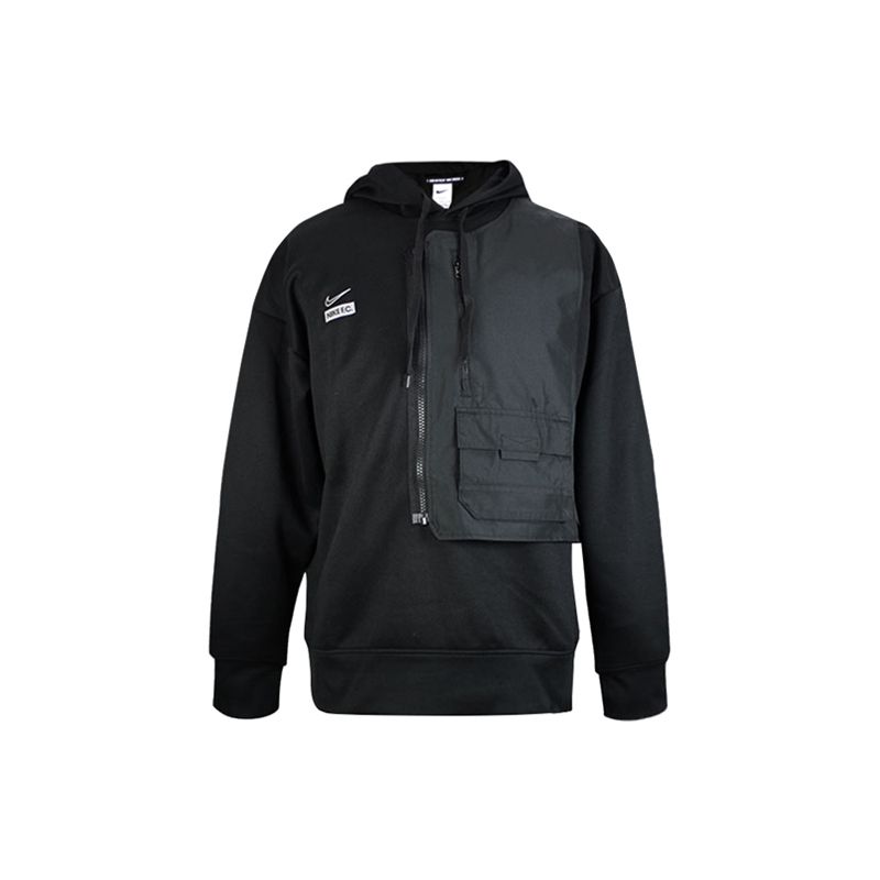 Nike Sportswear Club Fleece Pullover Hoodie Men Black DJ0750-010 S