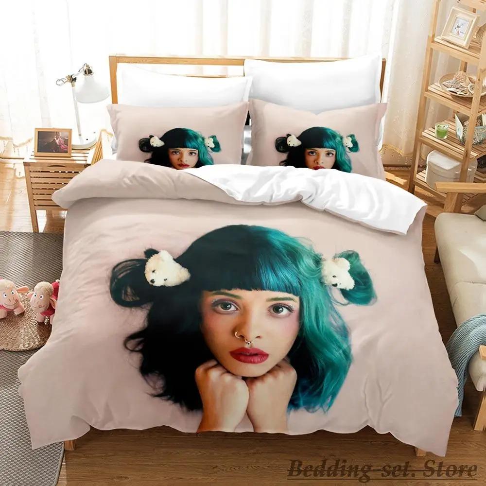 Sexy Singer Melanie Martinez Bedding Collection Single Twin Full Queen King Size Bed Collection Aldult Kid Bedroom Duvetcover Collections