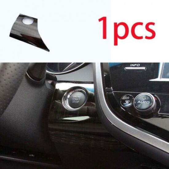 Steel 1P For Toyota Camry 2018- Black One-Button Start Ignition Switch Cover