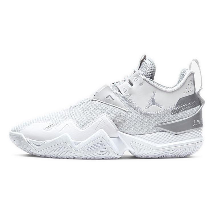 

Air Jordan Westbrook One Take Білий Металік Сріблястий CJ0780-100 44.5