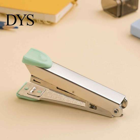 Lightweight School Supplies Portable Handheld Stapler, Metal Ergonomic Binding Tool, Compact Stapling Tool for Office And Documents Machine
