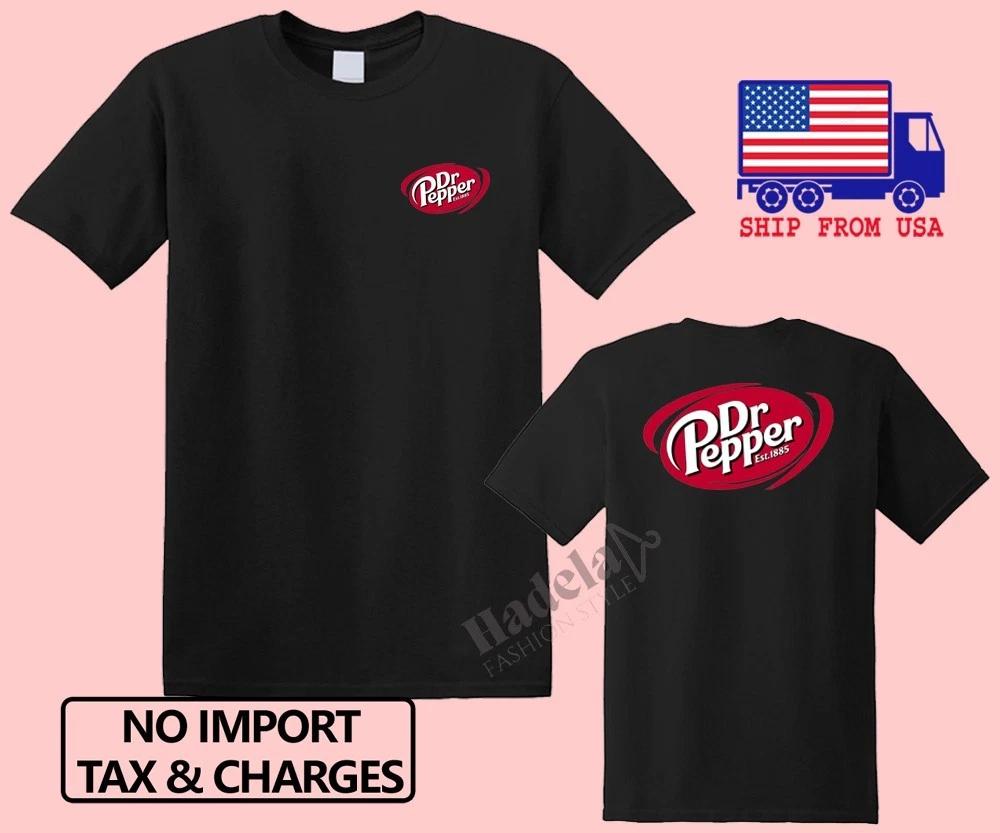 Dr Pepper Men s Black Size S-5XL XL