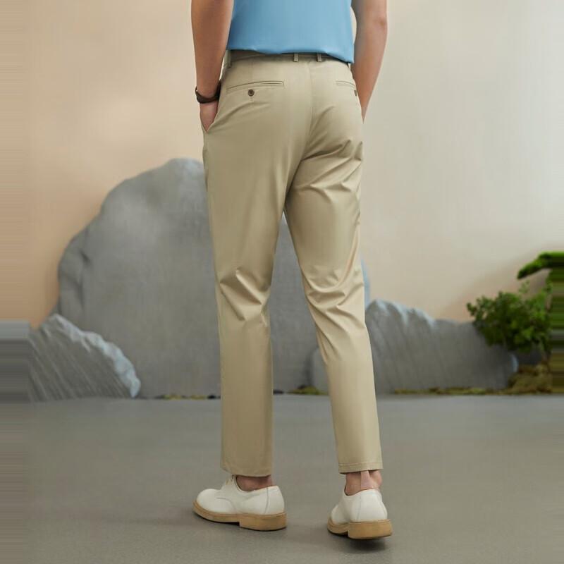 YOUNGOR Men's Spring/Summer Business Casual Long Pants