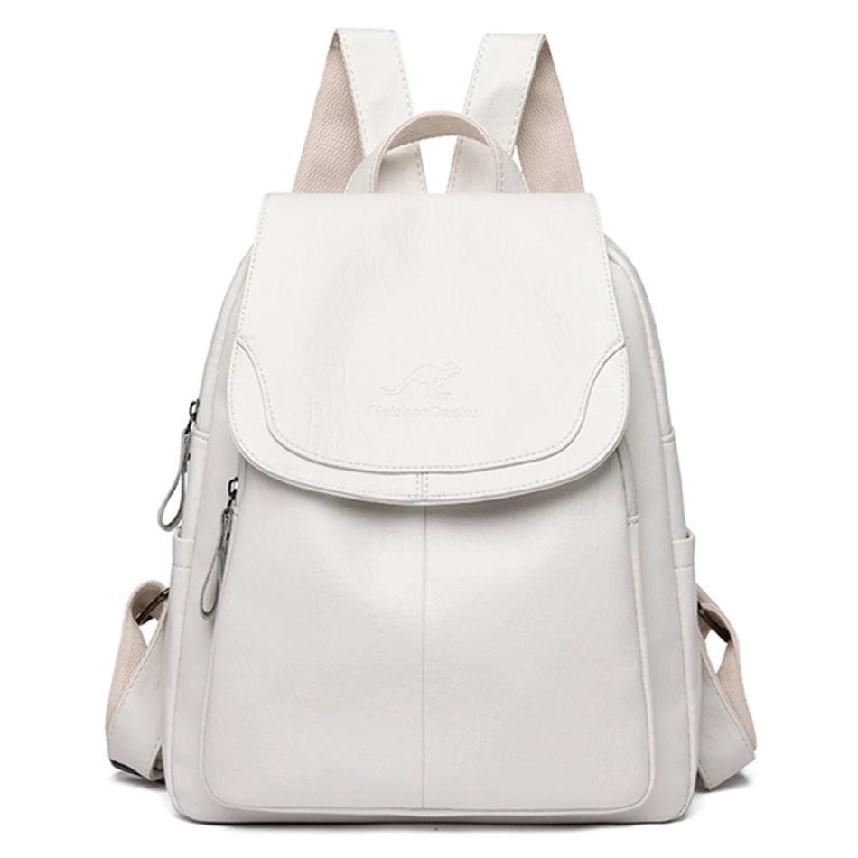Summer 2023 Retro Women's Soft Leather Bag - Minimalist, Casual, Large Capacity for Middle-Aged Moms