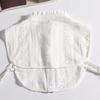 Jacquard Detachable Fake Collar White Adjustable Neckline False Blouse Collar  Clothes Decoration