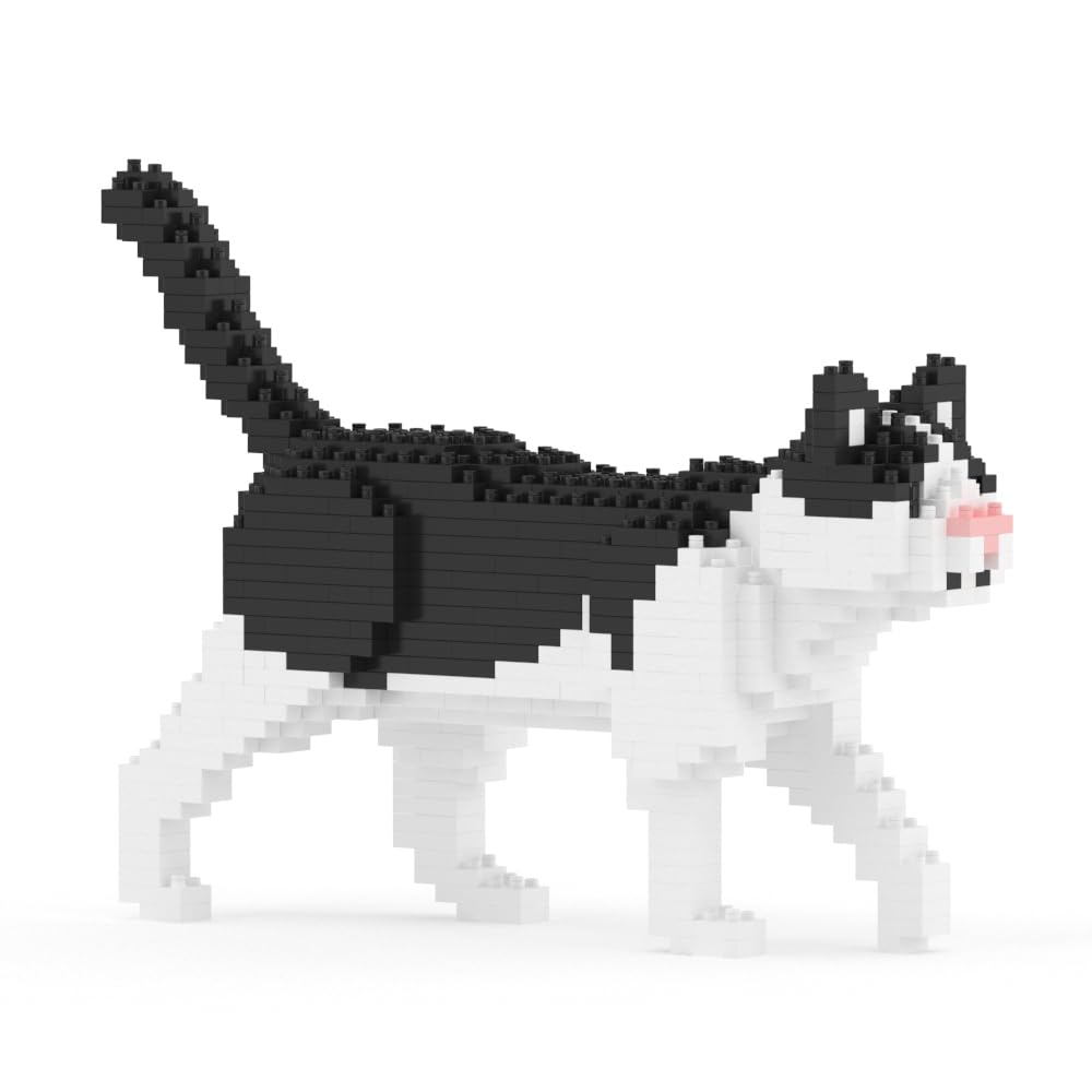 

JEKCA Jekka Block Black and White Cat 01S ST19CM05 (Mini)