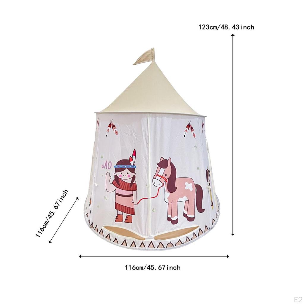 Leketelt for barn Pustende hus for 3-12 år Innendørs og utendørs
