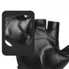 Leather Gloves Men's Short Gloves Driving and Riding Outdoor Street Performance Breathable Motorcycle Fitness Half Finger Gloves
