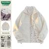 MULINSEN Women's 2026 Reversible Floral Stand-Collar Jacket