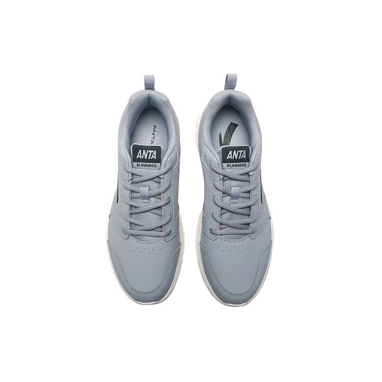 New Anta Running Collection Anti Slip Wear Resistant Low Top Running Shoes Men's Dusty Gray 912355581-13