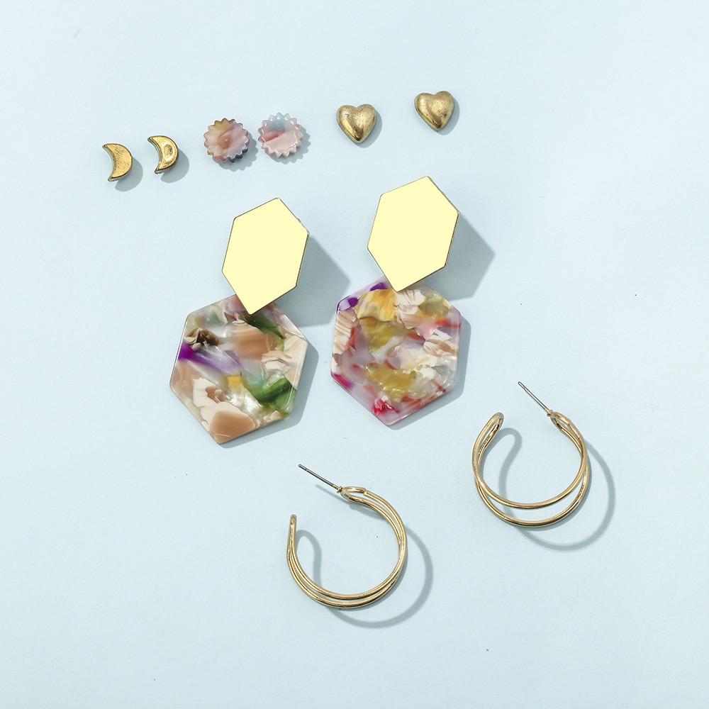 Acetate Acrylic Sophisticated Ushaped Earrings For Women Special Occasions