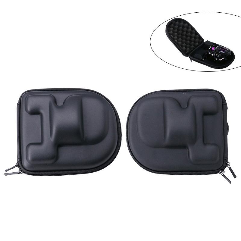 Fishing Reel Bag Protective Case Water Resistant Hard Eva Box Pouch Built-In Anti-Pressure Sponge Baitcasting Wheel Bag