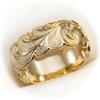 CopperAesthetic Floral Pattern Ring for Women New Unique Design Flower Leaf Rings Party New Fashion Jewelry
