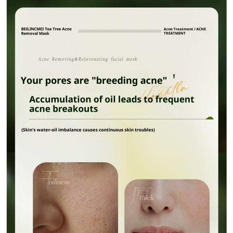 Acne Mask Sensitive Muscle Soothing Moisturizing Multi-acid Mild Oil Control Acne-removing Pore Blackhead Patch