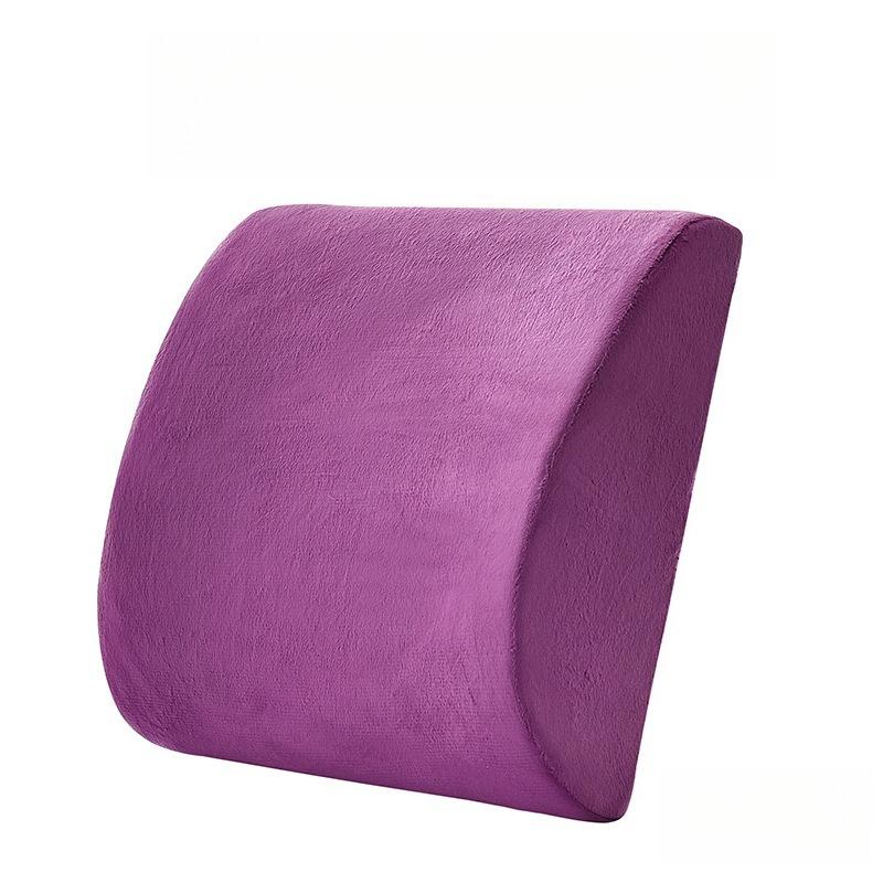 Office Memory Cotton Waist Support Three Dimensional Support Slow Rebound Car Cushion Multi Scenario Applicable Soft and Comfortable Lumbar Mats