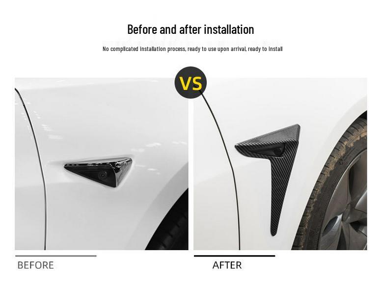 Tesla Model 3 Side Camera Decorative Trim Sticker