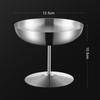 150/200ML Ice Cream Cups Salad Bowl Stainless Steel Bowl Dessert Fruit Plate Snack Dish Bar Wine Glasses Pudding Dish Tableware