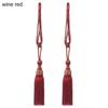 1 Pair Home Decor Large Modern Tassel Curtain Rope Holder Strap Tie Backs Braided Tiebacks