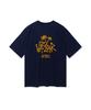 Bajal Palm Tree Logo Short Sleeve T-Shirt Navy