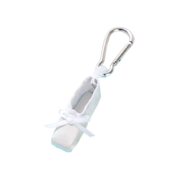 Ballet Shoes Keychain Handmade Ballet Shoe Bag Pendant for Dance Enthusiasts