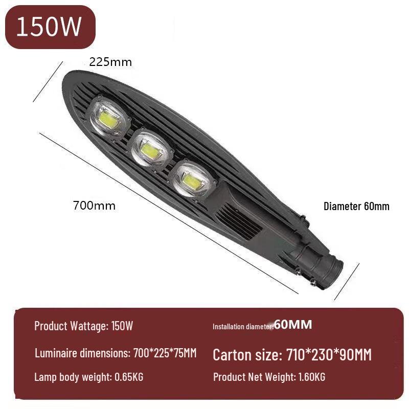 UOSU 150W Outdoor LED Street Light Head
