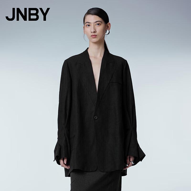 JNBY ESG Linen Blend Loose Fit Blazer