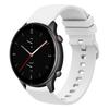 Para Amazfit GTR 2e 22mm Pulseira de Relógio de Silicone Macio de Cor Sólida