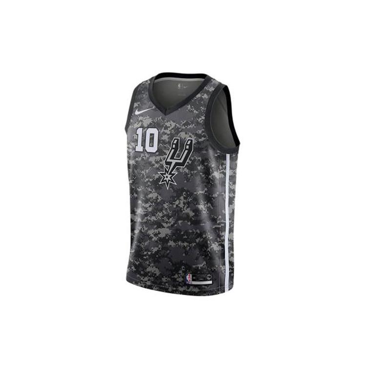 

Nike Basketball Jersey Men s Black Camouflage AJ4644-014 M
