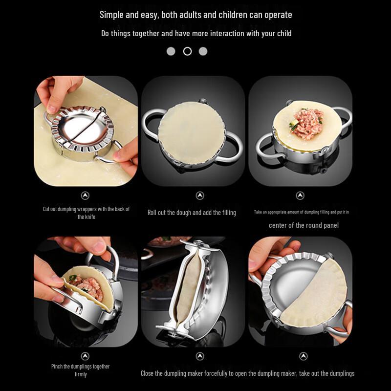 304 Stainless Steel Dumpling Maker