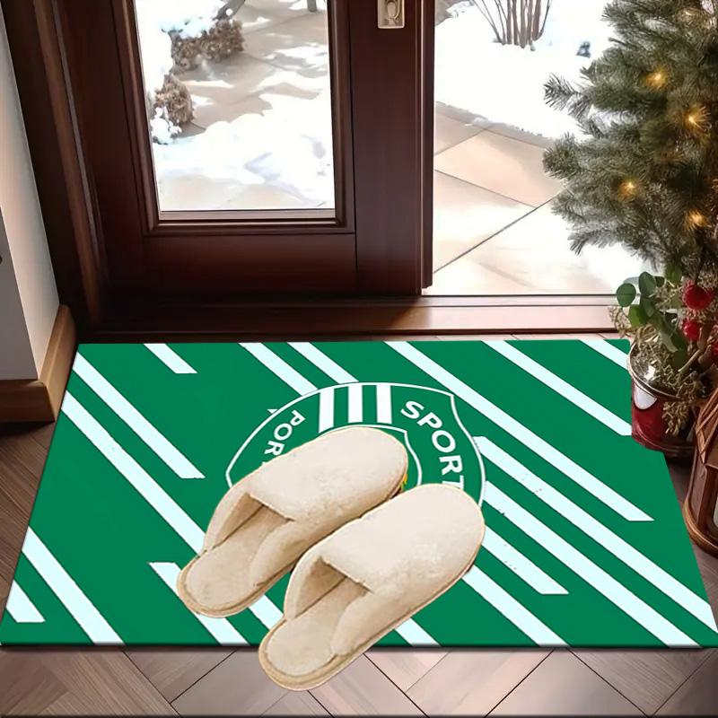 Sporting Cp Crest Emblem Area Rug Office rug, Chair Rug, Decor Carpet Livingroom bedroom Mat, Large Size Fan gifts Christmas gifts