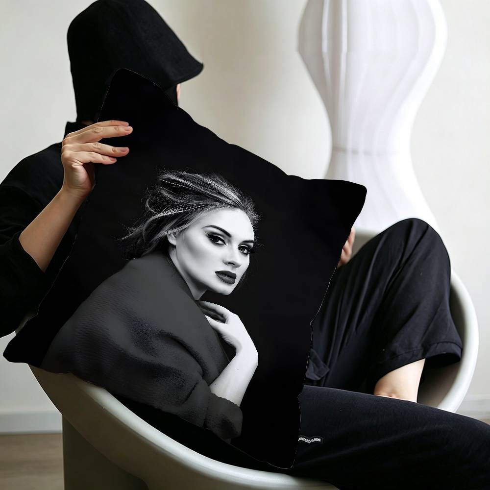 Hot Singer Adele  Personalized Pillow Cover Kids Bedroom Wild Party Decor Pillowcase kid Birthday shower Gift