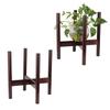 Bamboo Plant Stand Flower Pot Holder Potted Stand Indoor Display Rack Room DecorM