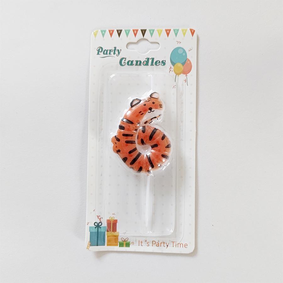 

Cartoon Animal Happy Birthday Cake Candle Children Cute Party Candle Baby Happy First Birthday Baking Decoration