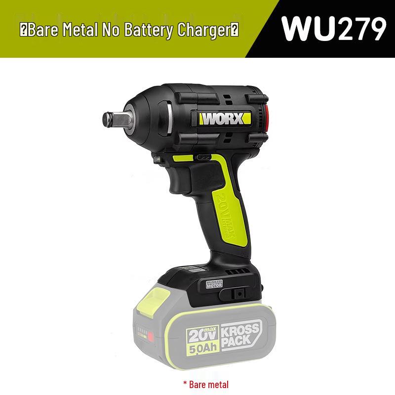 

Wickes WU279 Brushless Electric Wrench: High Torque, Rechargeable Tool for Auto Repair & Woodworking.
