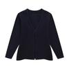 Autumn 2023 Women's V-Neck Knit Jacket & Mini Skirt Set