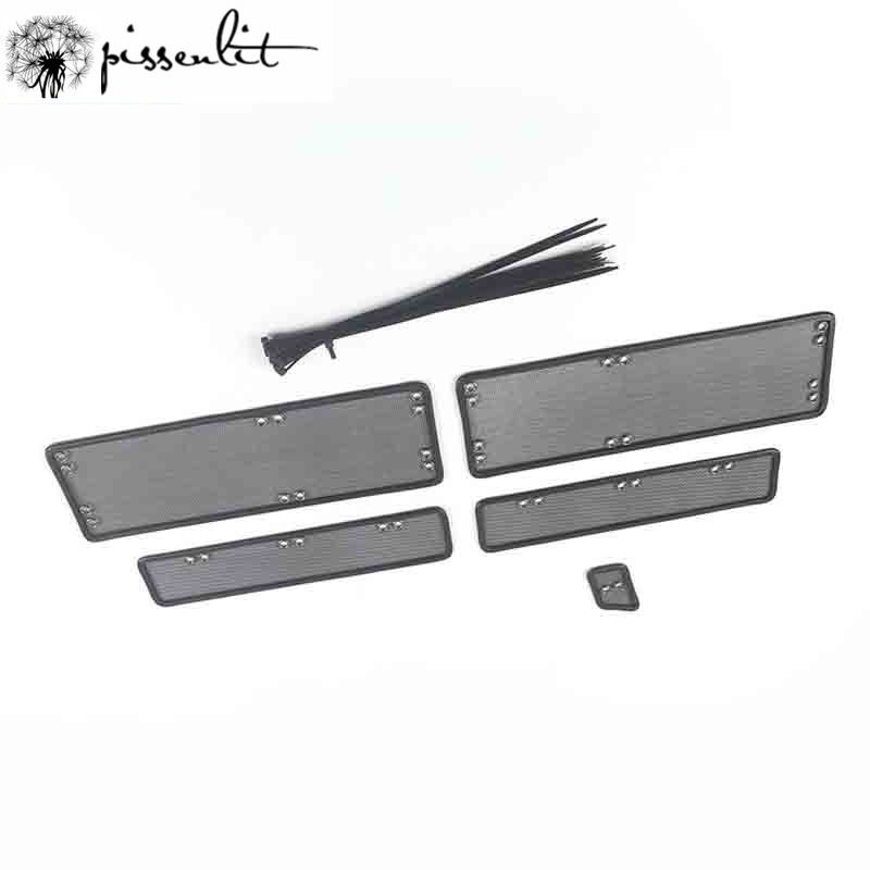 For Toyota Vios 2019 2020 2024 Car Accessories Front Grille Insert Net Anti-insect Dust Garbage Proof Stainless Cover
