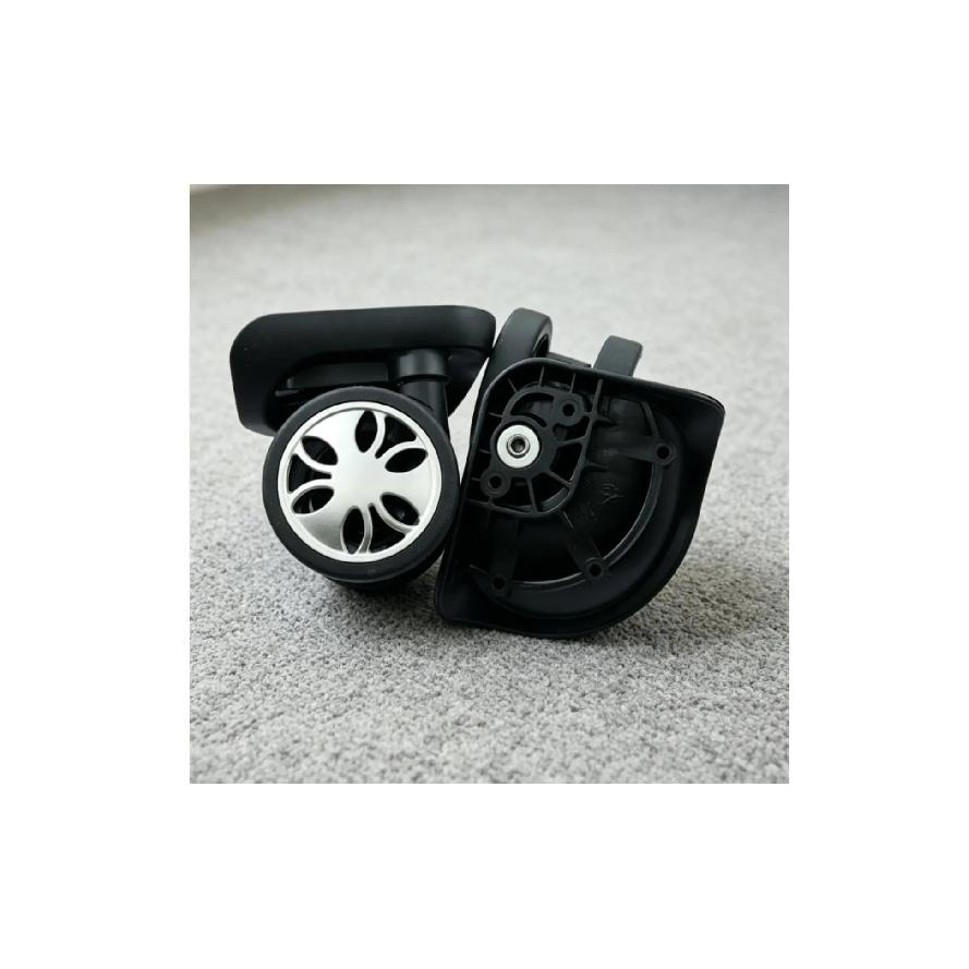 Luggage Caster Wheel Long-Lasting Rotating Suitcase Wheel Travel Gear Wear-Resistant Easy To Install