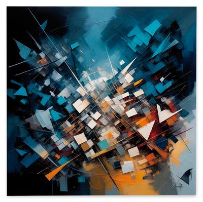 Abstract Canvas Painting