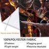Tapestry ze Ścianą z Attack on Titan Estetyczny Ozdoba Ścienna Drukowany Materiał Koc Dekoracyjne Tapiserie Do Sypialni Salonu Wystrój Domu