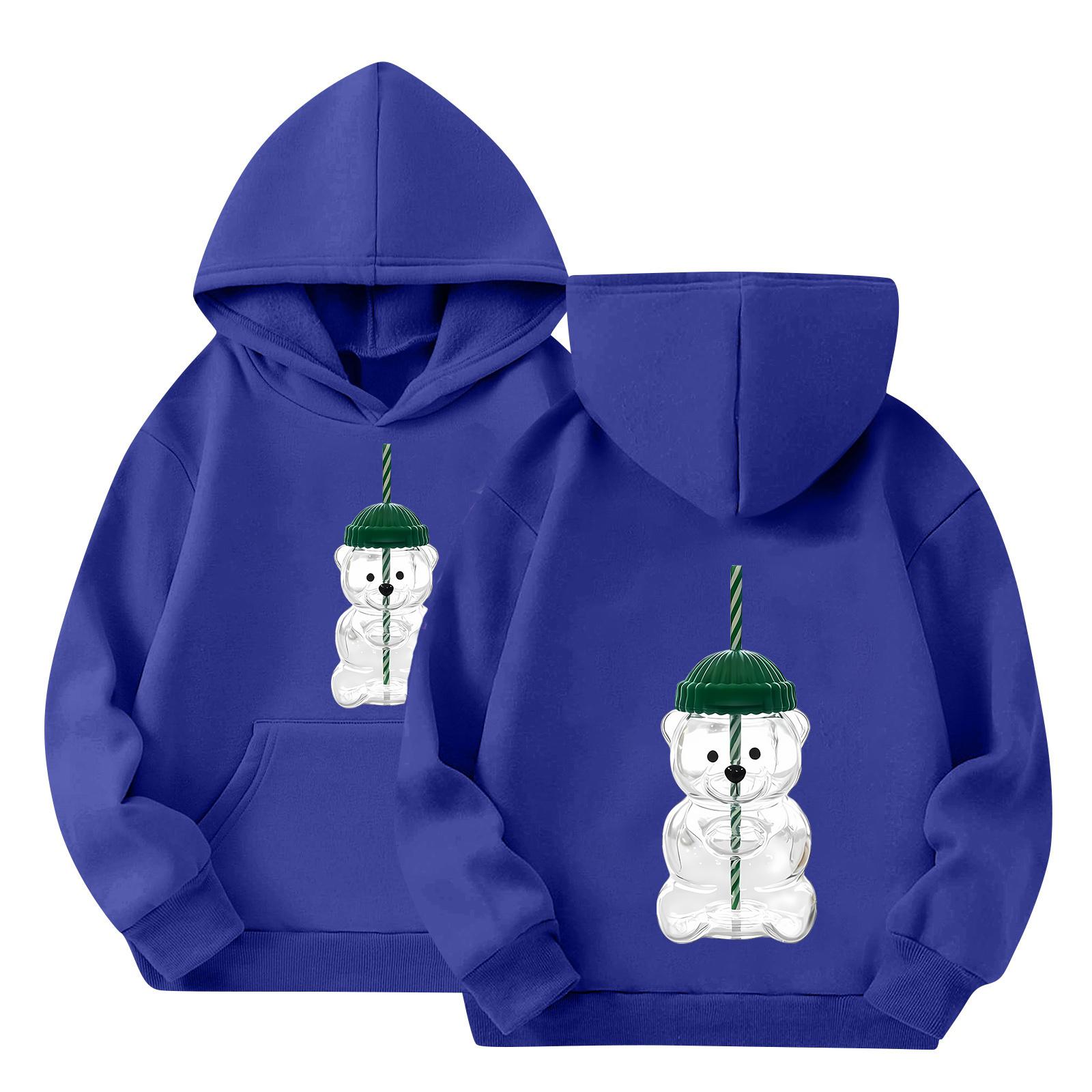 

Детские толстовки с капюшоном, свободная однотонная спортивная рубашка с капюшоном, модная спортивная рубашка 130