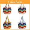 Knit Tote Bag For Women With Large Capacity And Hollow Design For Daily Use