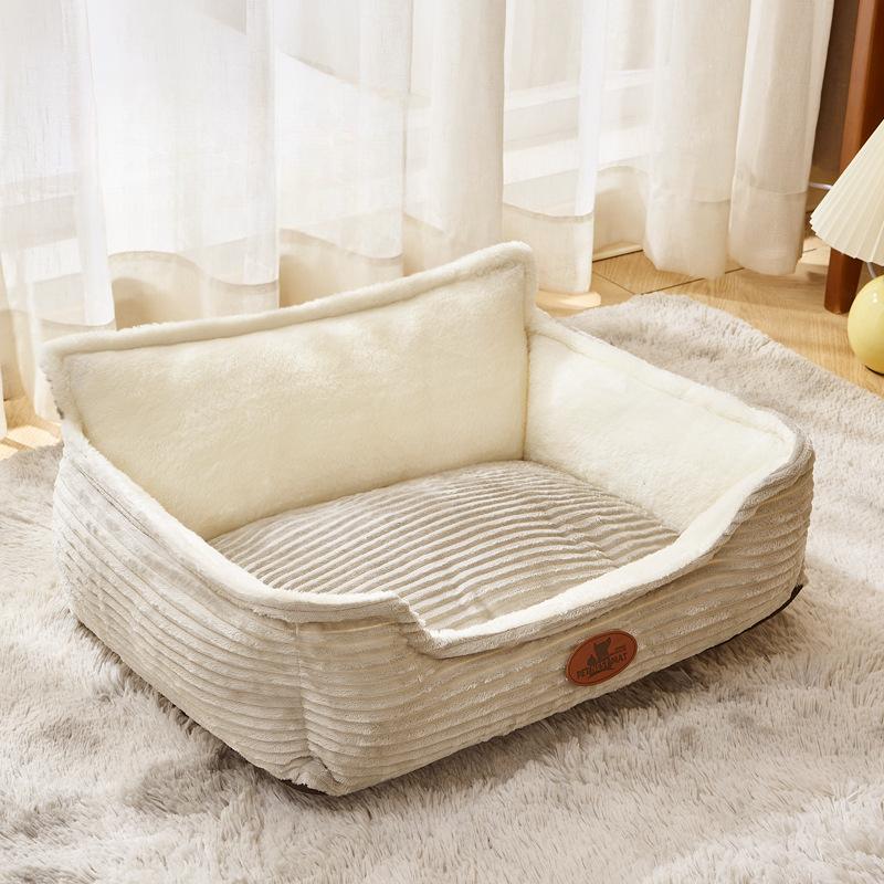 Thiened Autumn Winter Dog Bed Couch
