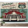 Tapestry Hvest Retro Vintage Car Wall Art