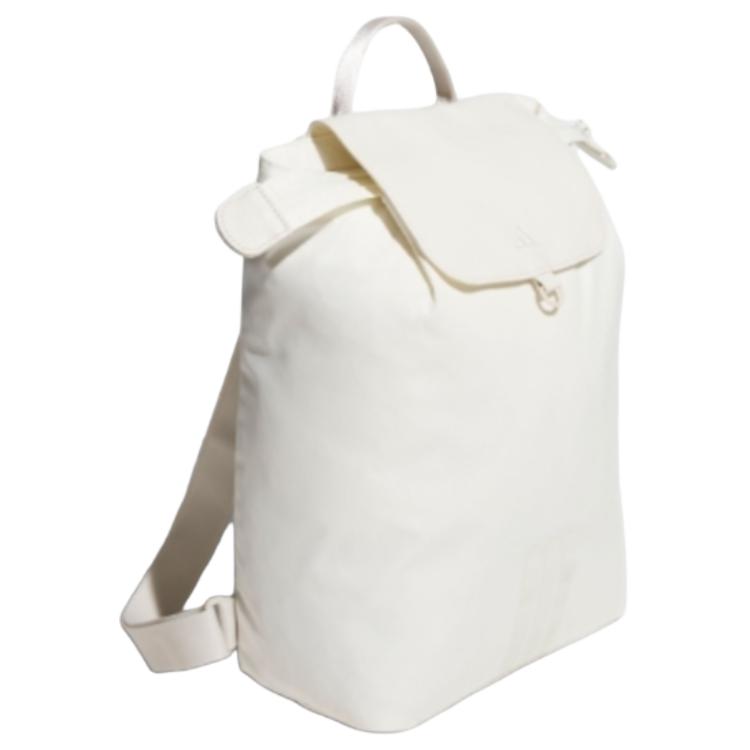 Adidas Polyester Twill Backpack Small Women's Jade White & Bauxite Brown Adidas KT0853