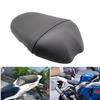 JPMODAO Motorcycle Rear Seat Leather Cushion for Suzuki GSXR1000 09-17 Black