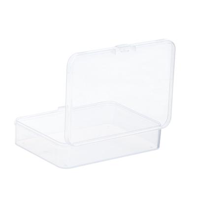 1Pc Game Card Transparent Box Jewelry Storage Container 10X7Cm Board Game Box