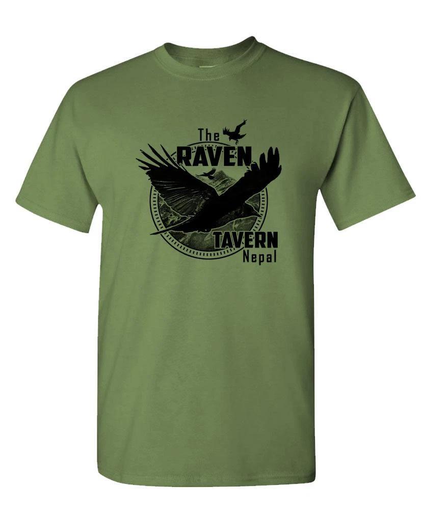 THE RAVEN TAVERN - Unisex Cotton T-Shirt Tee Shirt 4XL