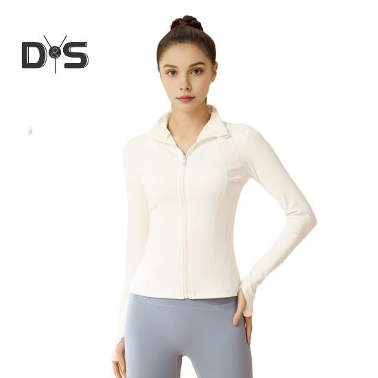 Dámská sportovní bunda s ochranou proti slunci, na zip, s dlouhým rukávem, sluneční trička, rychleschnoucí cvičební bundy na běh, jógu, cyklistiku, turistiku