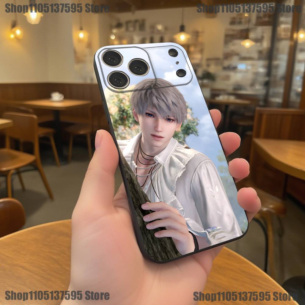 Love and Deep Space Xavier Phone Case For iPhone 17,16,15,14,13,12,11,Pro,XS,Max,XR,Plus,E,SE4,Mini Black Soft Cover